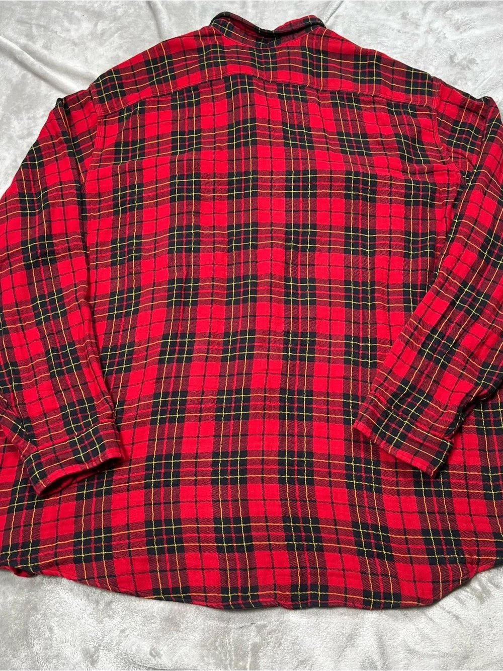 NWT Polo Ralph Lauren Plaid Workshirt Mens 4XB Red Double Faced Tartan Flannel